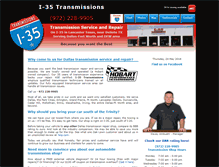 Tablet Screenshot of dallastransmissionrepair.com